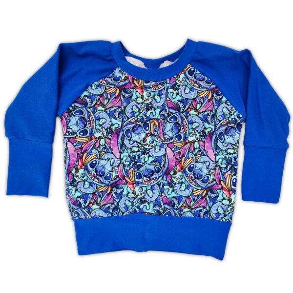 Grow With Me shirt - 3-12 months (custom USA fabric)