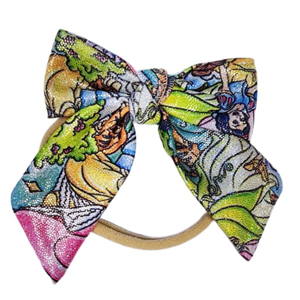 Hair Bow - Soft baby headband - Princess