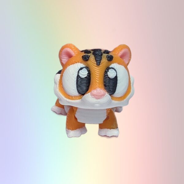 Keychain Articulated Tiger